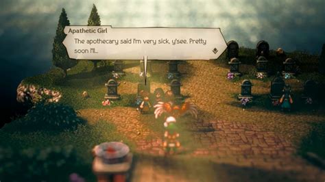 octopath traveler 2 apathetic girl.